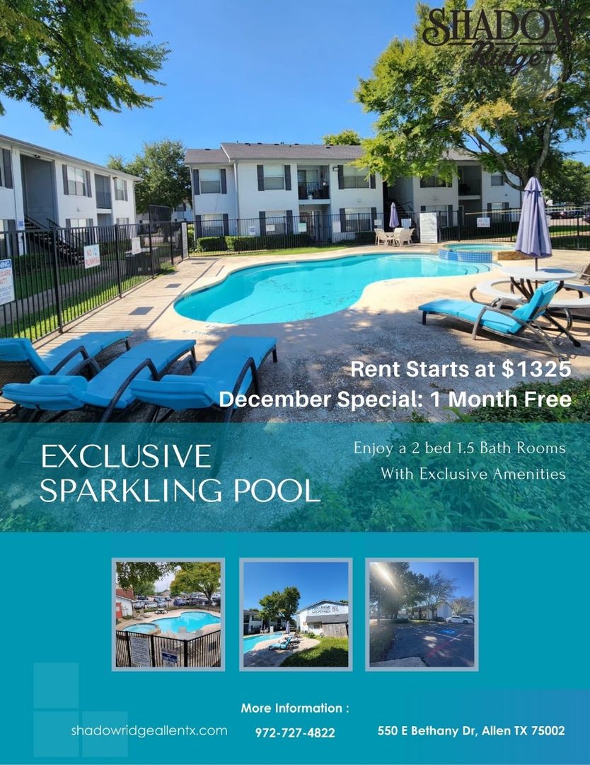 Allen Apartment: 550 E Bethany DR