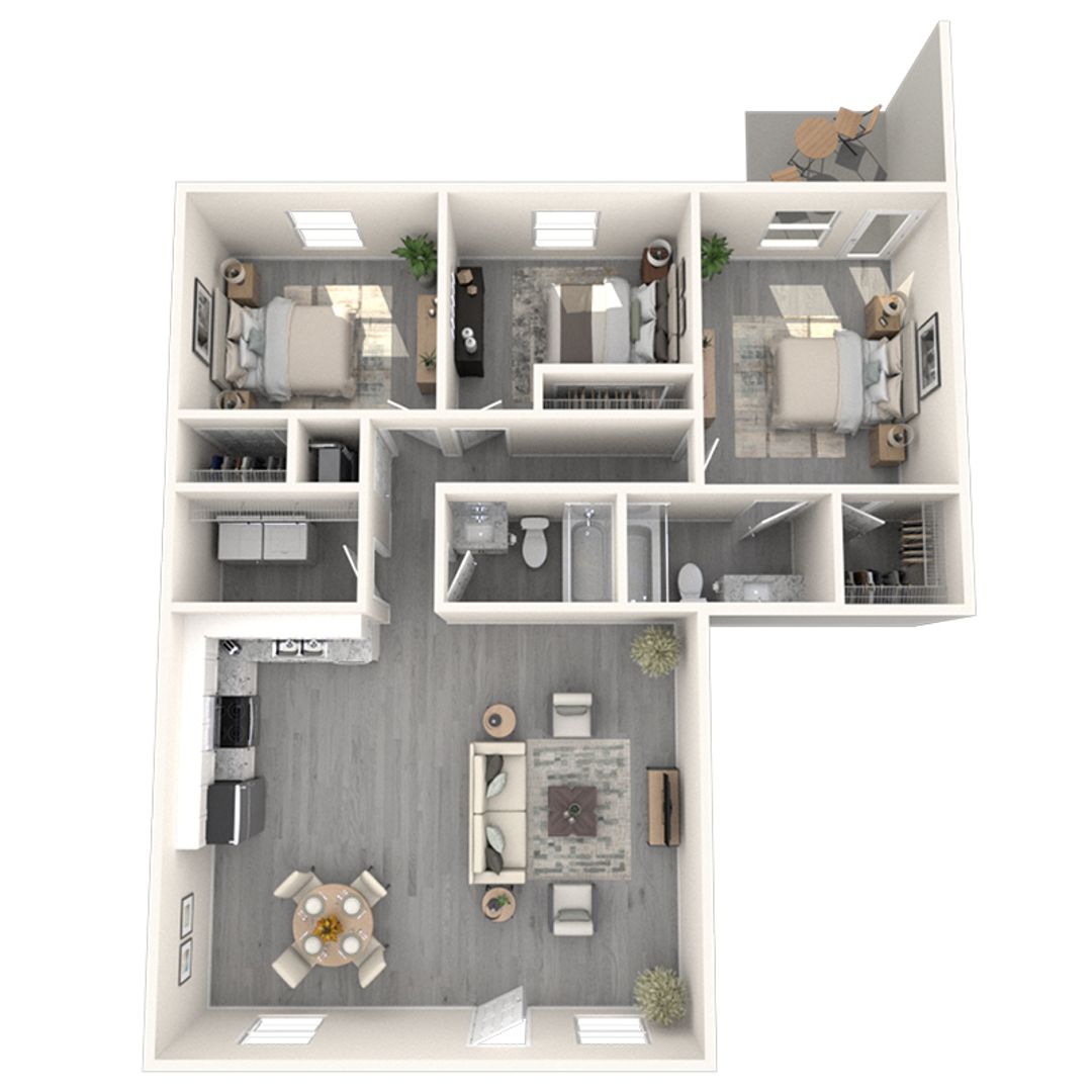 Moscow Mills Apartment: 190 Killdeer Circle