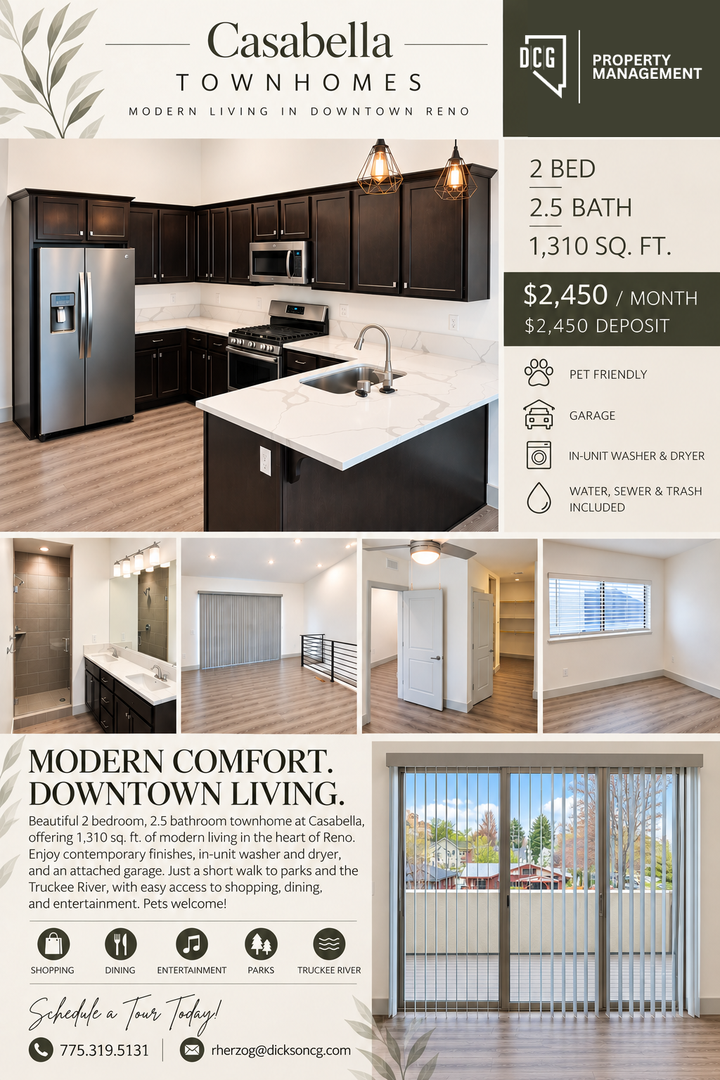 Reno Apartment: 529-543 W 1st St & 100-114 Bell St