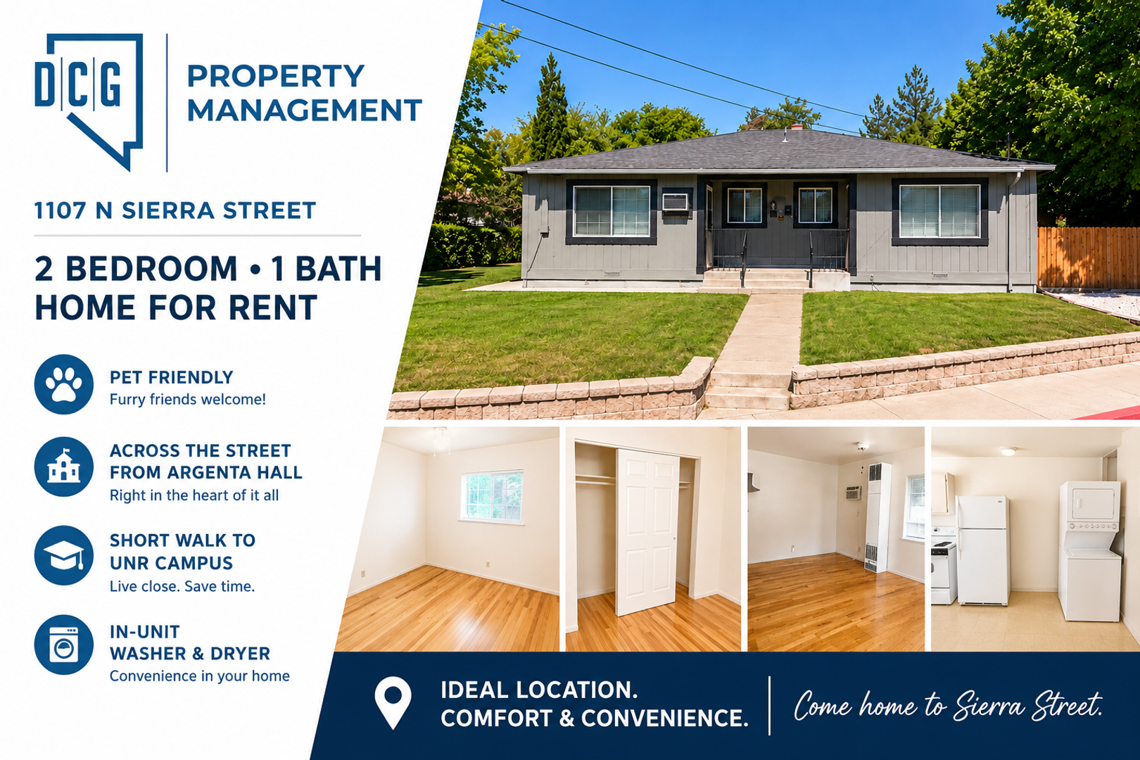 Reno Apartment: 1101 N Sierra St.