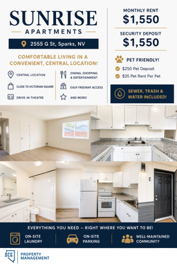 Spacious 2 Bed, 1 Bath – Pet Friendly & Centrally Located! – photo 1