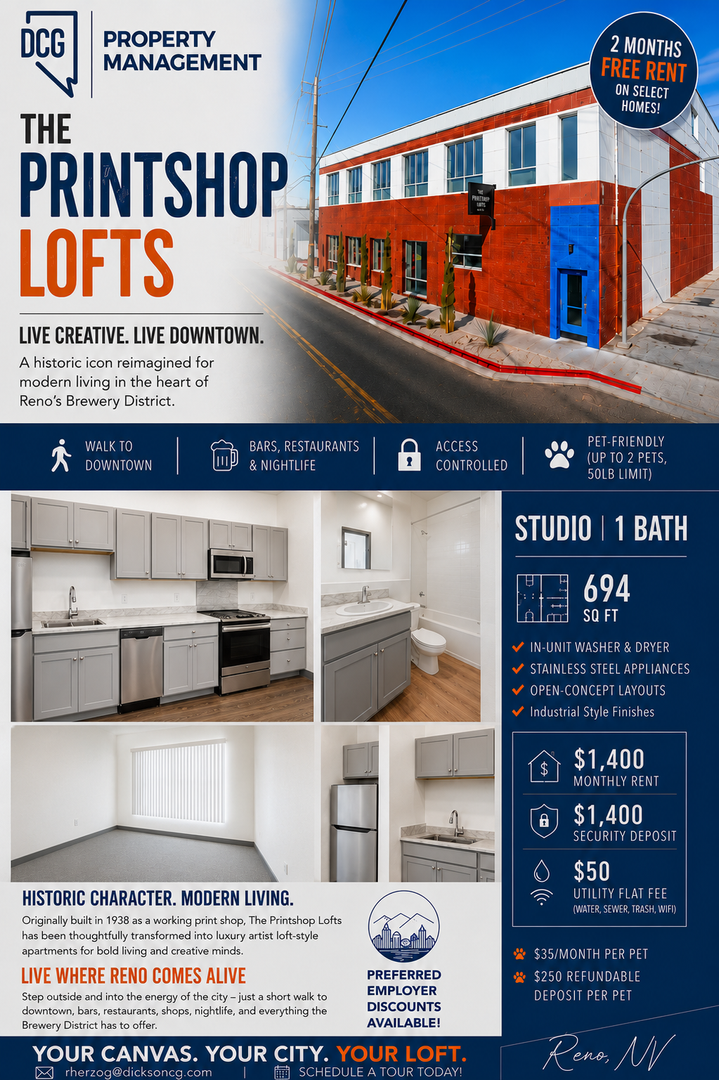 Reno Apartment: 420 Valley Road