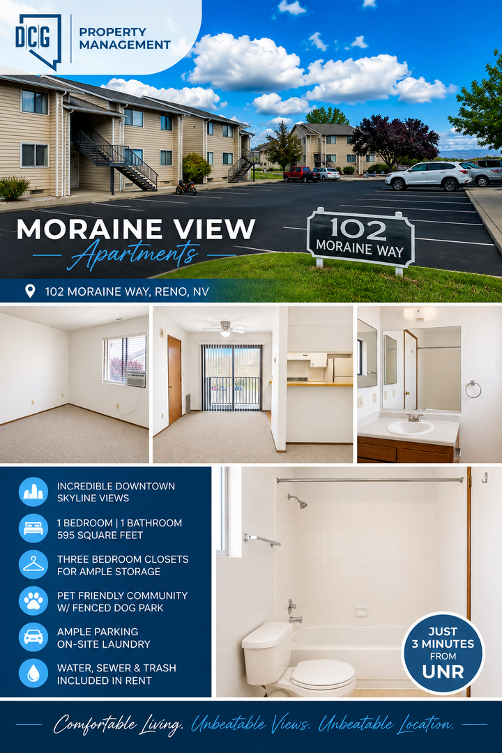Reno Apartment: 102 Moraine Way