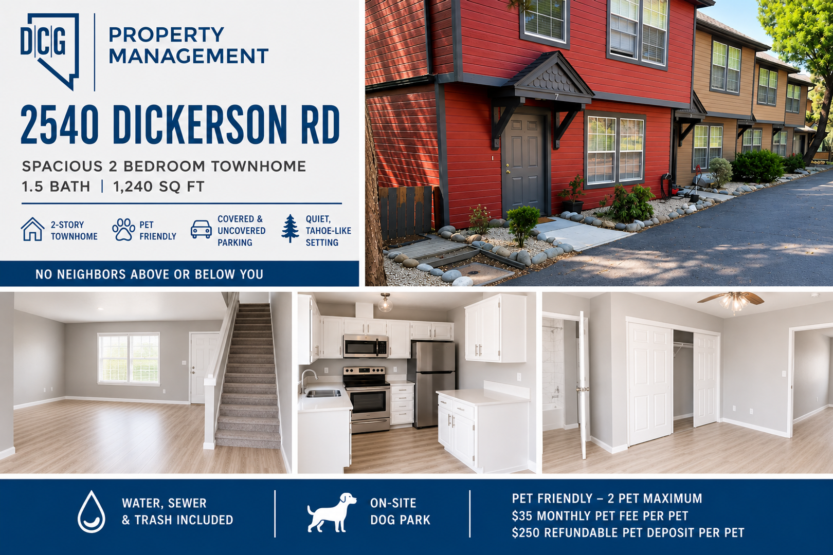 Reno Apartment: 2540 Dickerson Rd