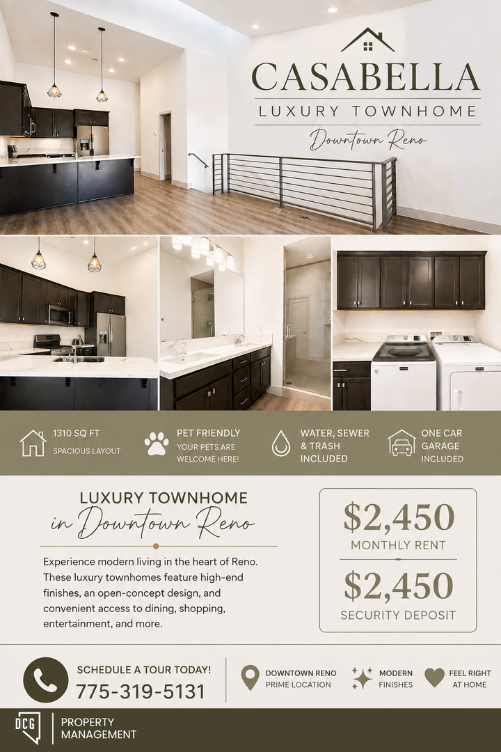 Reno Apartment: 529-543 W 1st St & 100-114 Bell St