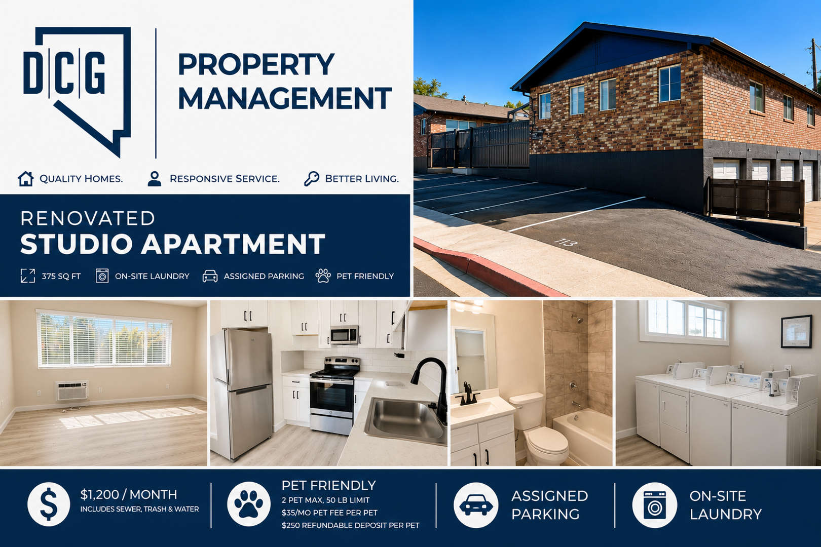 Reno Apartment: 124 Malone Ln