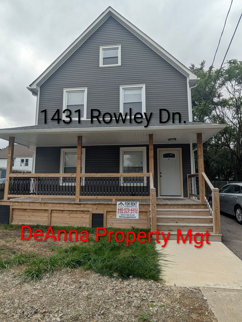 Cleveland Apartment: 1431 Rowley Ave