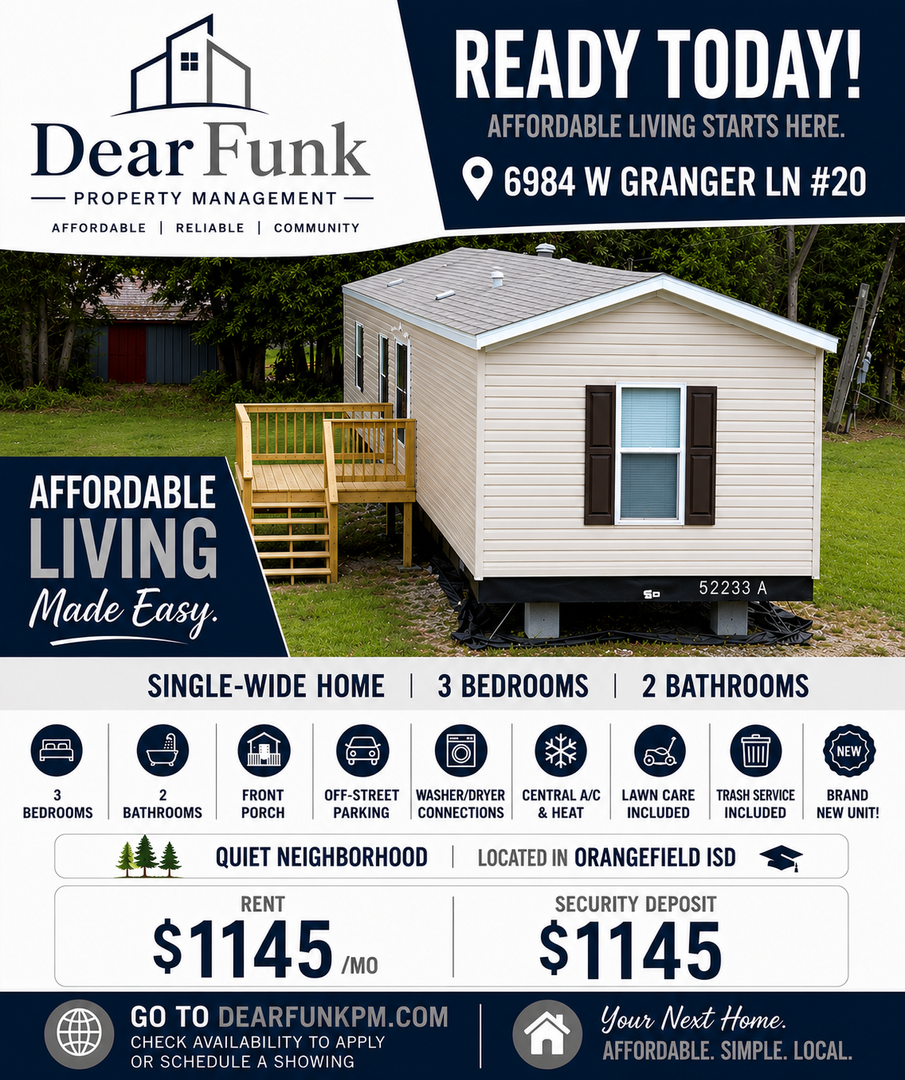 Orange Apartment: 6984 W Granger Ln