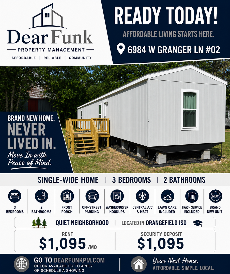 Orange Apartment: 6984 W Granger Ln