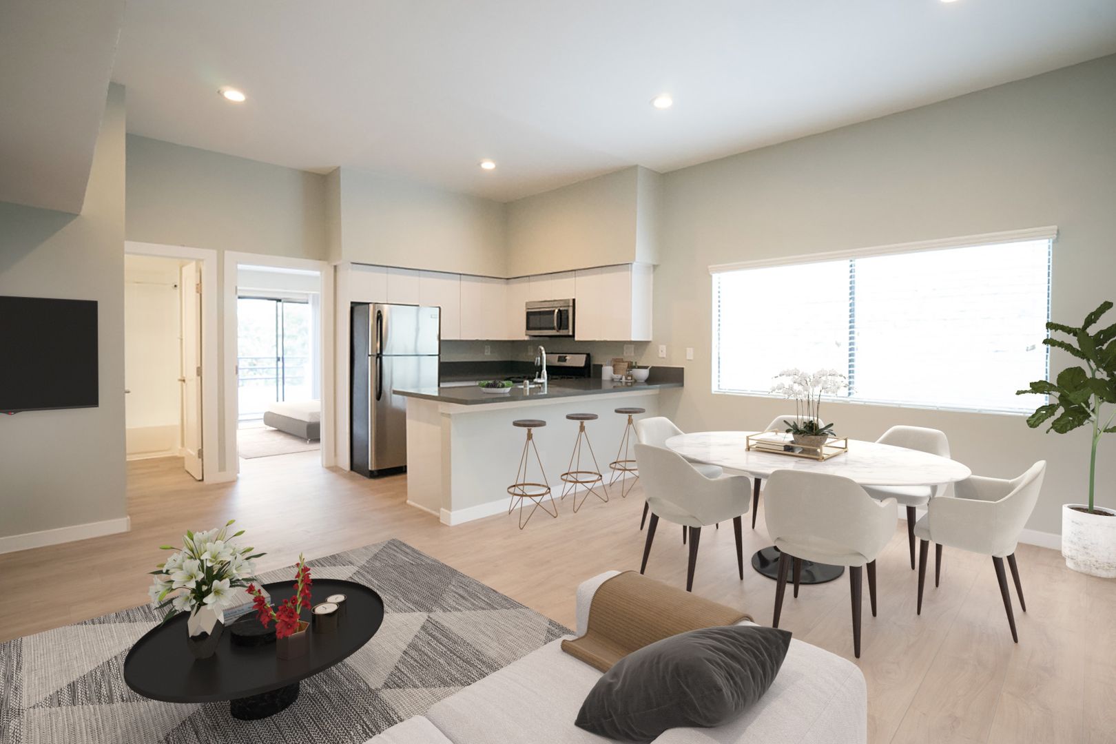 Los Angeles Apartment: 3426 W 1st St
