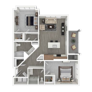 Two Bedroom Brand-new Luxury Apartment (Walk Up Building) – photo 1