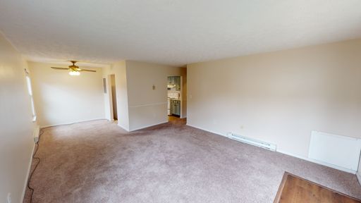 Nice ground level 2 bedroom, 1 bath unit with detached garage space in West Carrollton