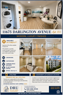 COMING SOON – AVAILABLE OCTOBER 1ST- Brentwood 2bd/2ba – photo 1