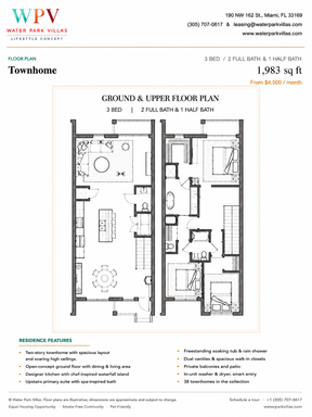 Coming Soon – Luxury 3BR / 2.5BA Townhomes At Water Park Villas in North Miami Beach – photo 1