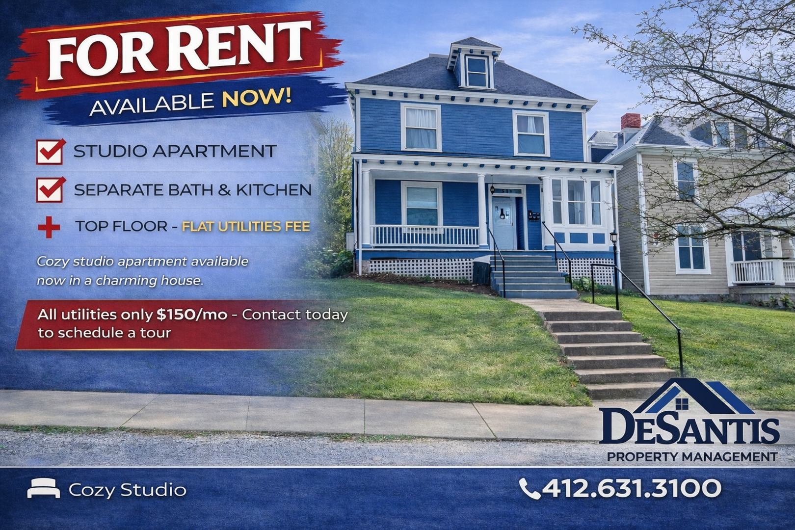 Washington Apartment: 514 East Chestnut