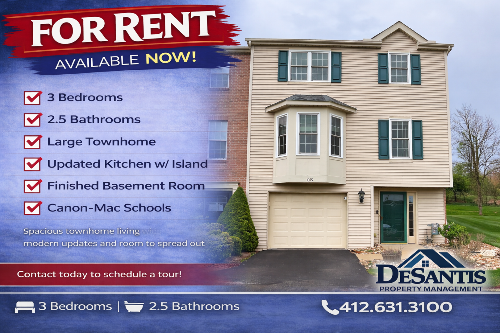 Canonsburg House: 1049 Royal Drive