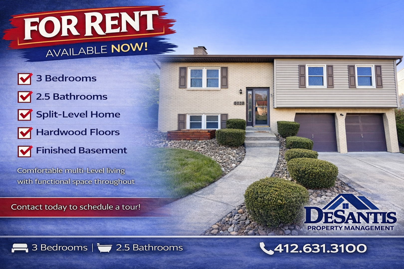 McKees Rocks House: 5038 Windriver Drive