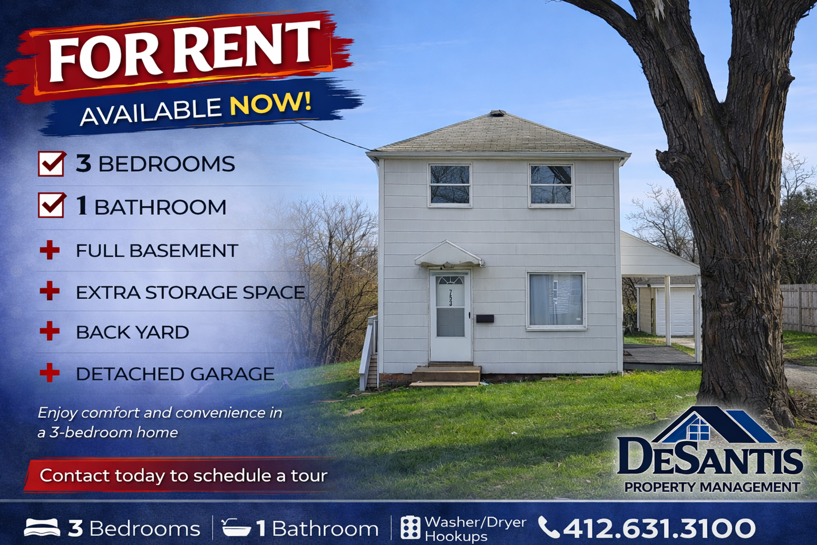 Clairton House: 753 East Drive