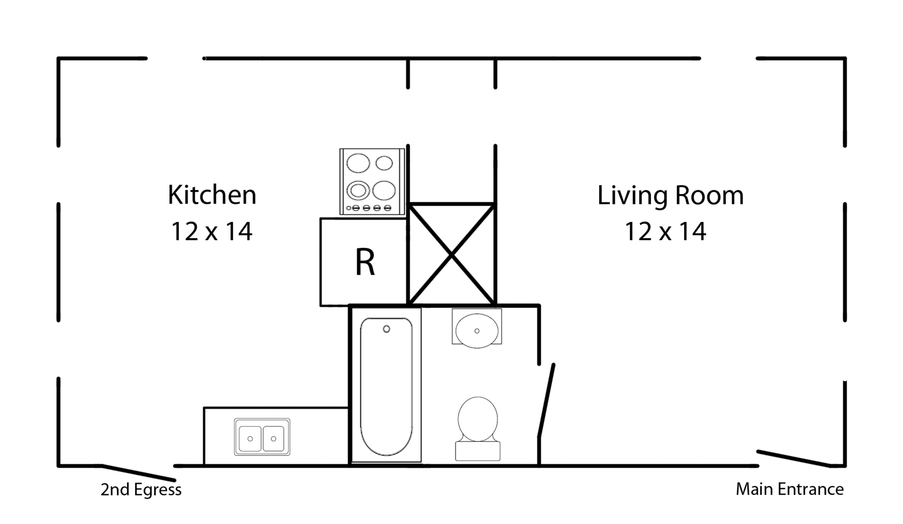 Bangor Apartment: 207-209 Pine Street