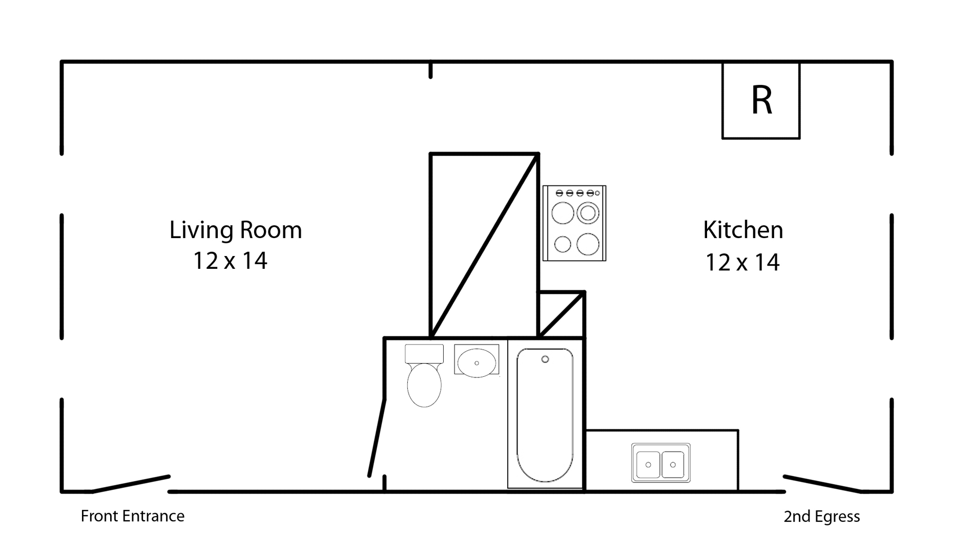 Bangor Apartment: 207-209 Pine Street