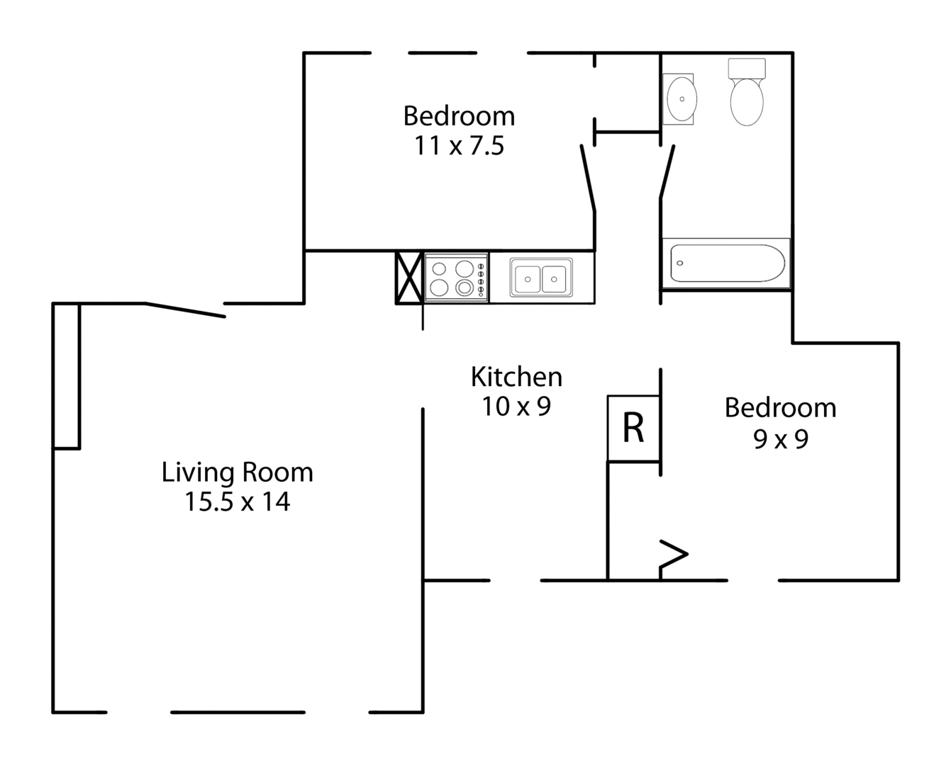 Bangor Apartment: 63 Grove St