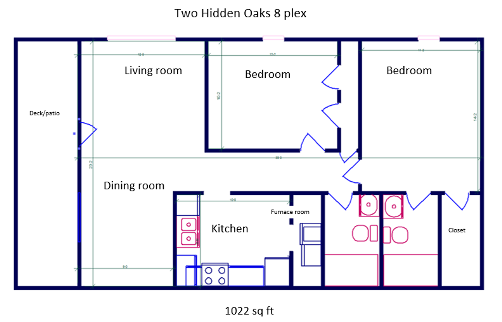 Jefferson City Apartment: 405 Clayton Drive