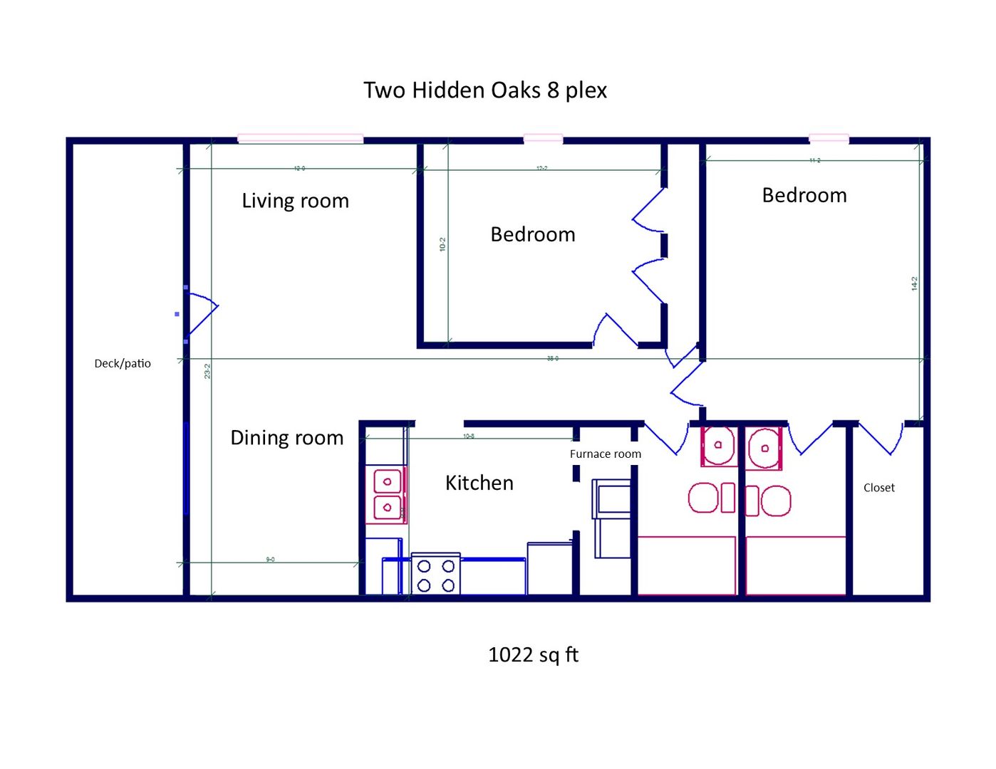 Jefferson City Apartment: 405 Clayton Drive