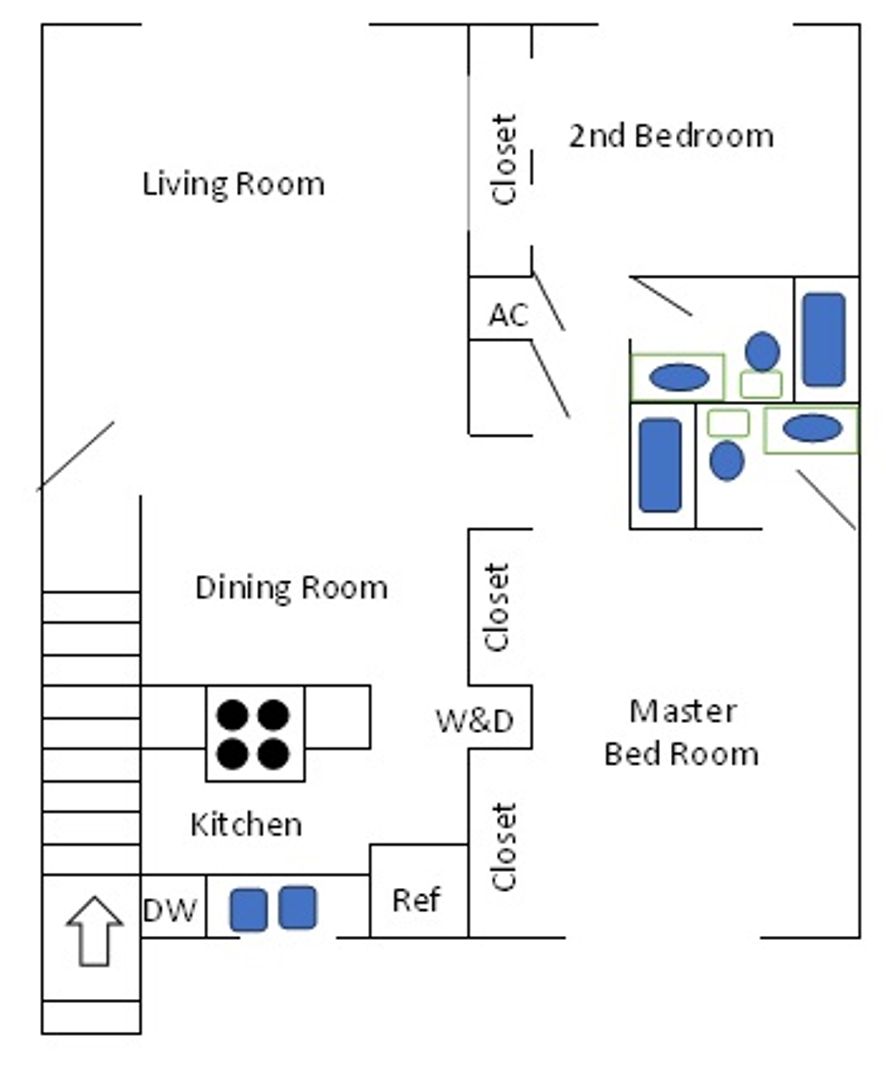 Eustis Apartment: 204 E Gottsche Ave