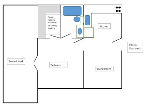 Newly Renovated 1BR in Downtown Eustis w/ Private Yard; Courtyard Laundry is steps away