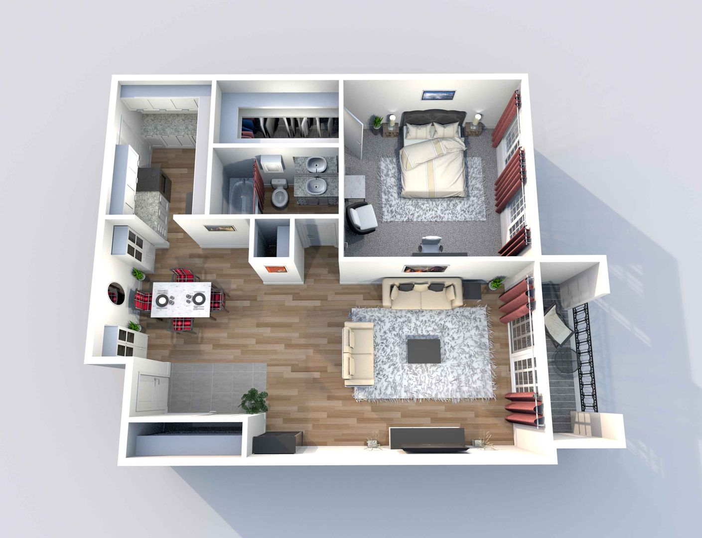 Houston Apartment: 2666 Marilee Lane - A-66