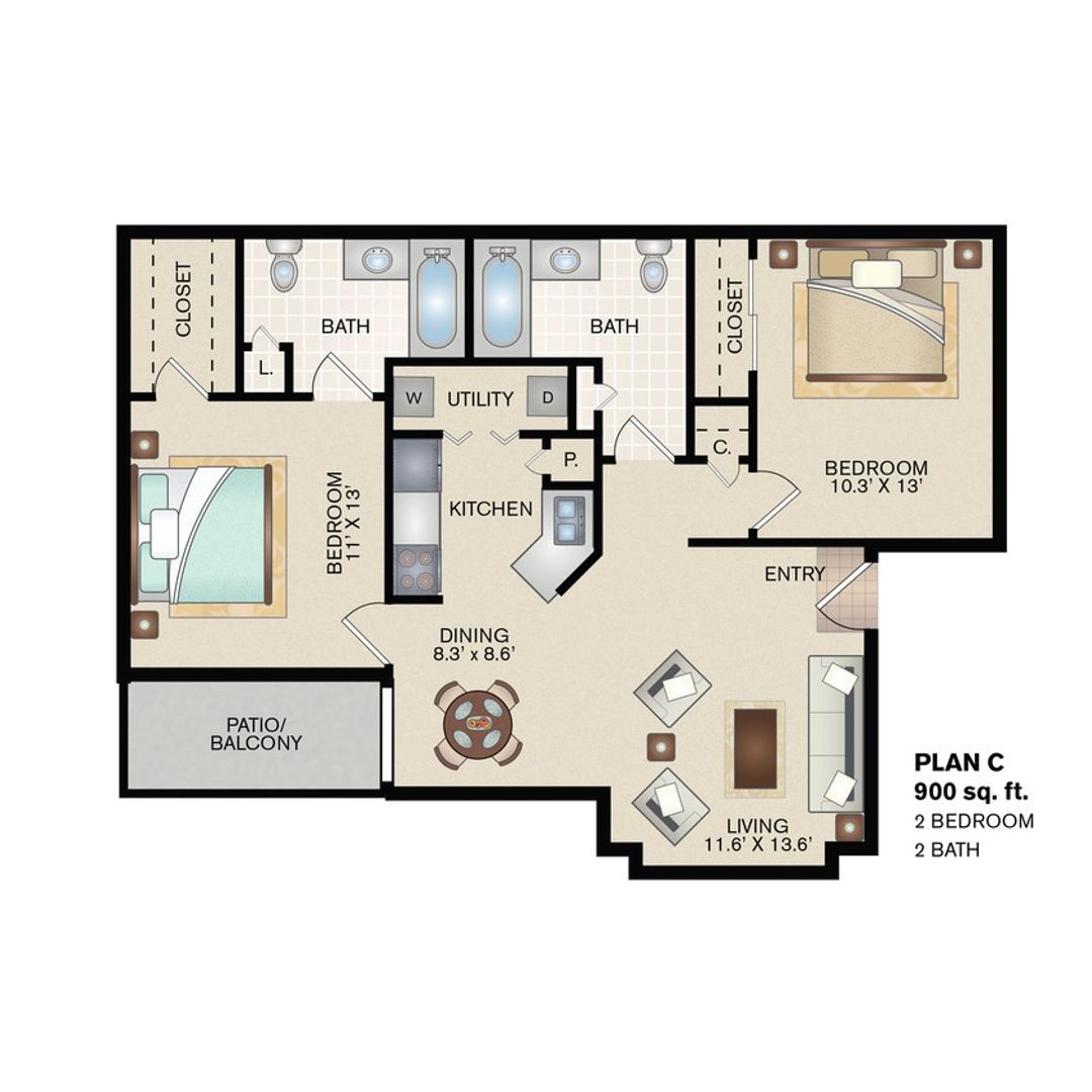 Harlingen Apartment: 2115 East Vinson Avenue