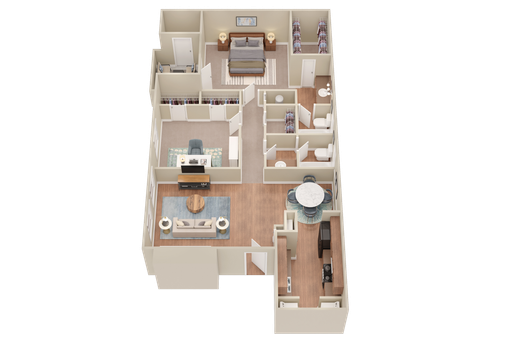 Two bedroom, Two Bath – photo 1