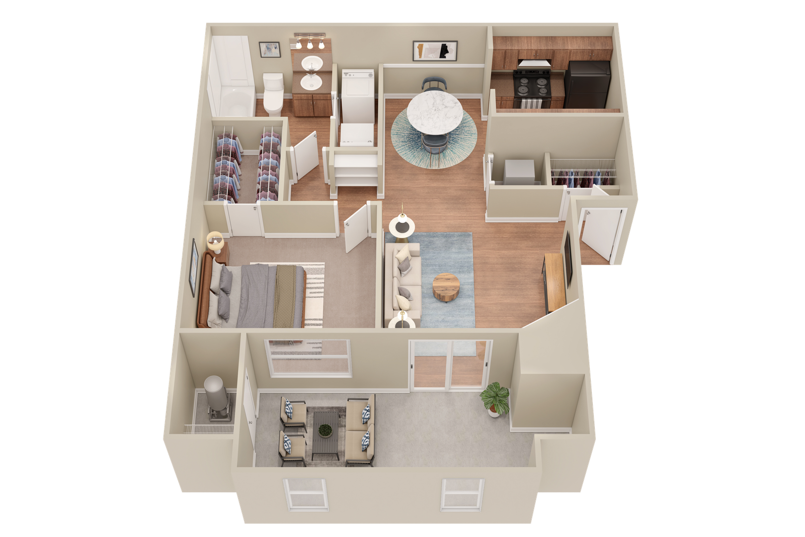 Odessa Apartment: 5050 Tanglewood Lane