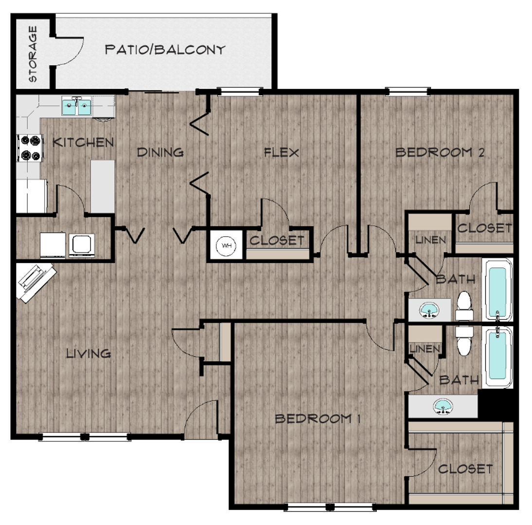 Houston Apartment: 11201 Olympia Drive