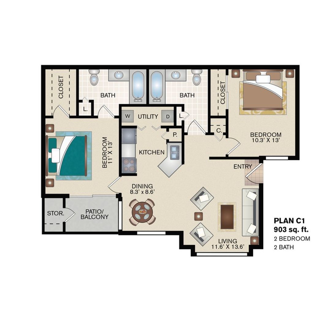 Harlingen Apartment: 2115 East Vinson Avenue