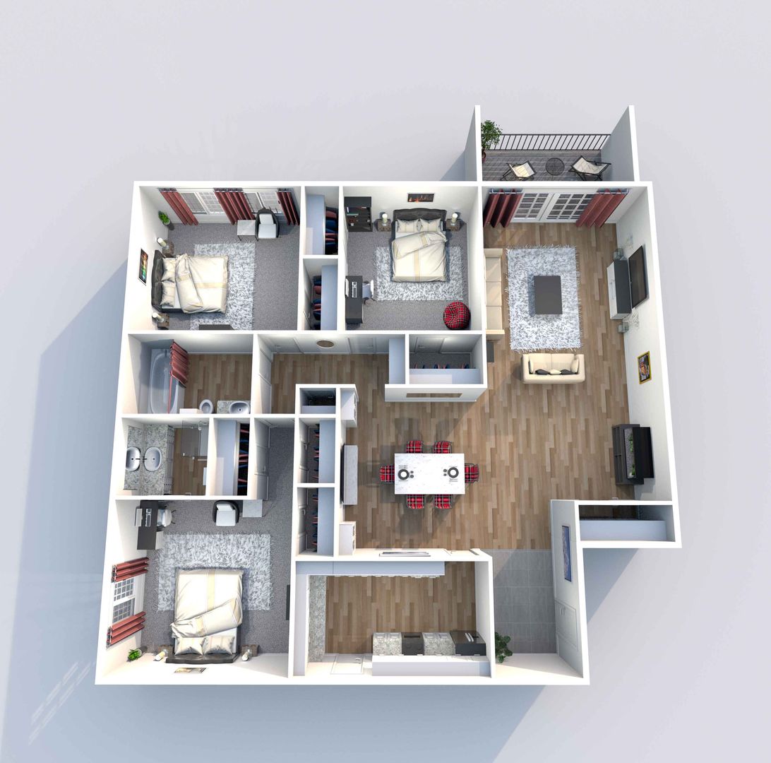 Houston Apartment: 2666 Marilee Lane