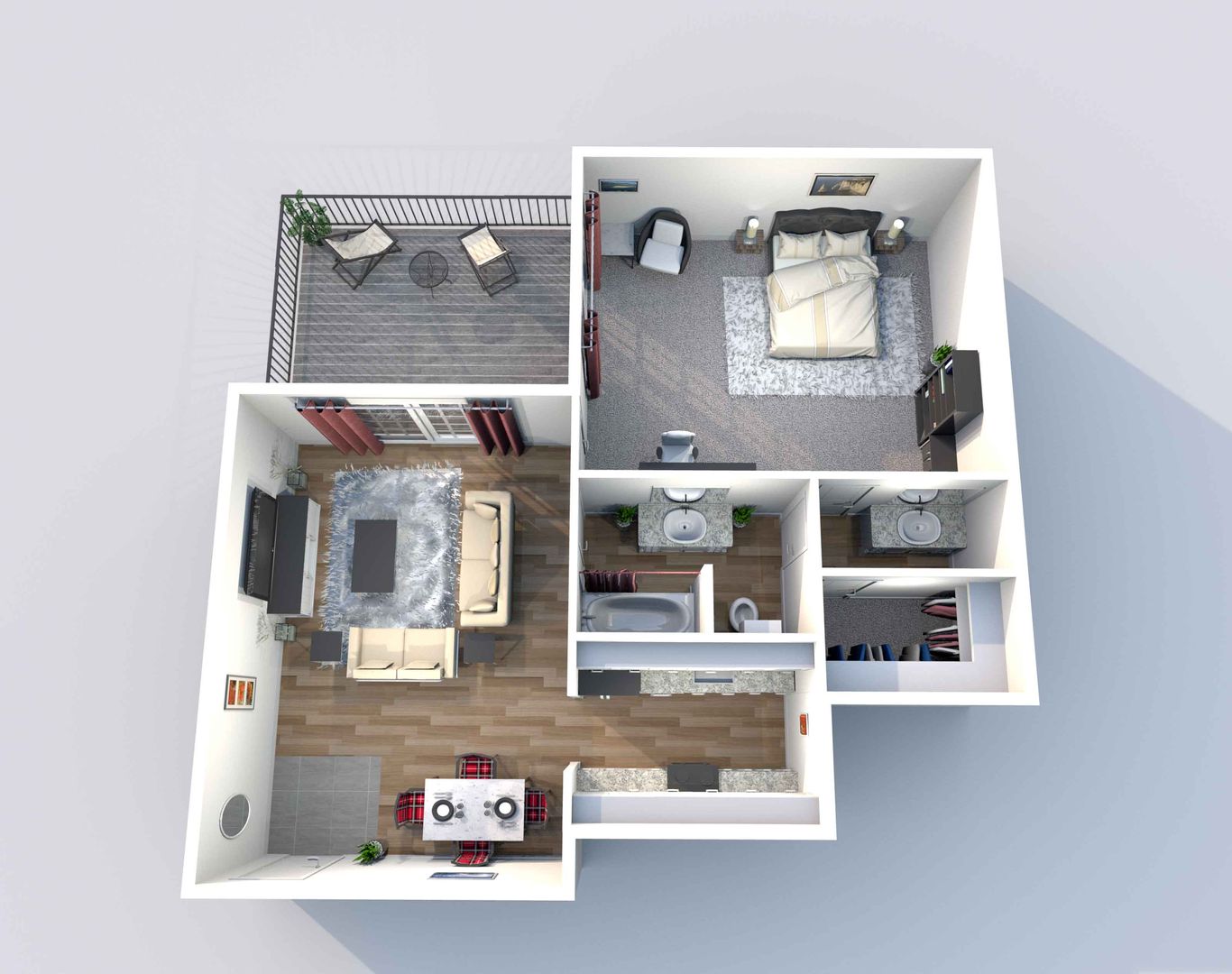 Houston Apartment: 2666 Marilee Lane