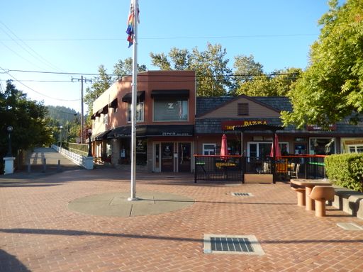 836 Square foot riverfront upper level Office space next to Guerneville Plaza