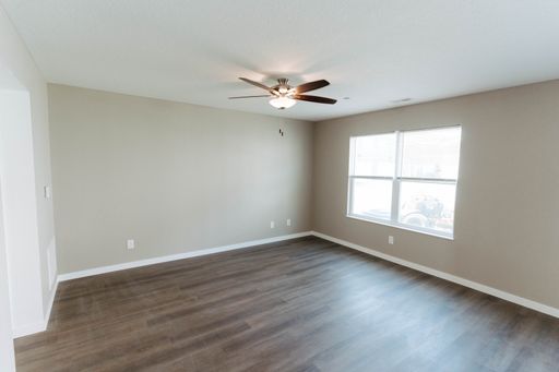 Two story, 2 bedroom townhouse with large rooms and upper level laundry