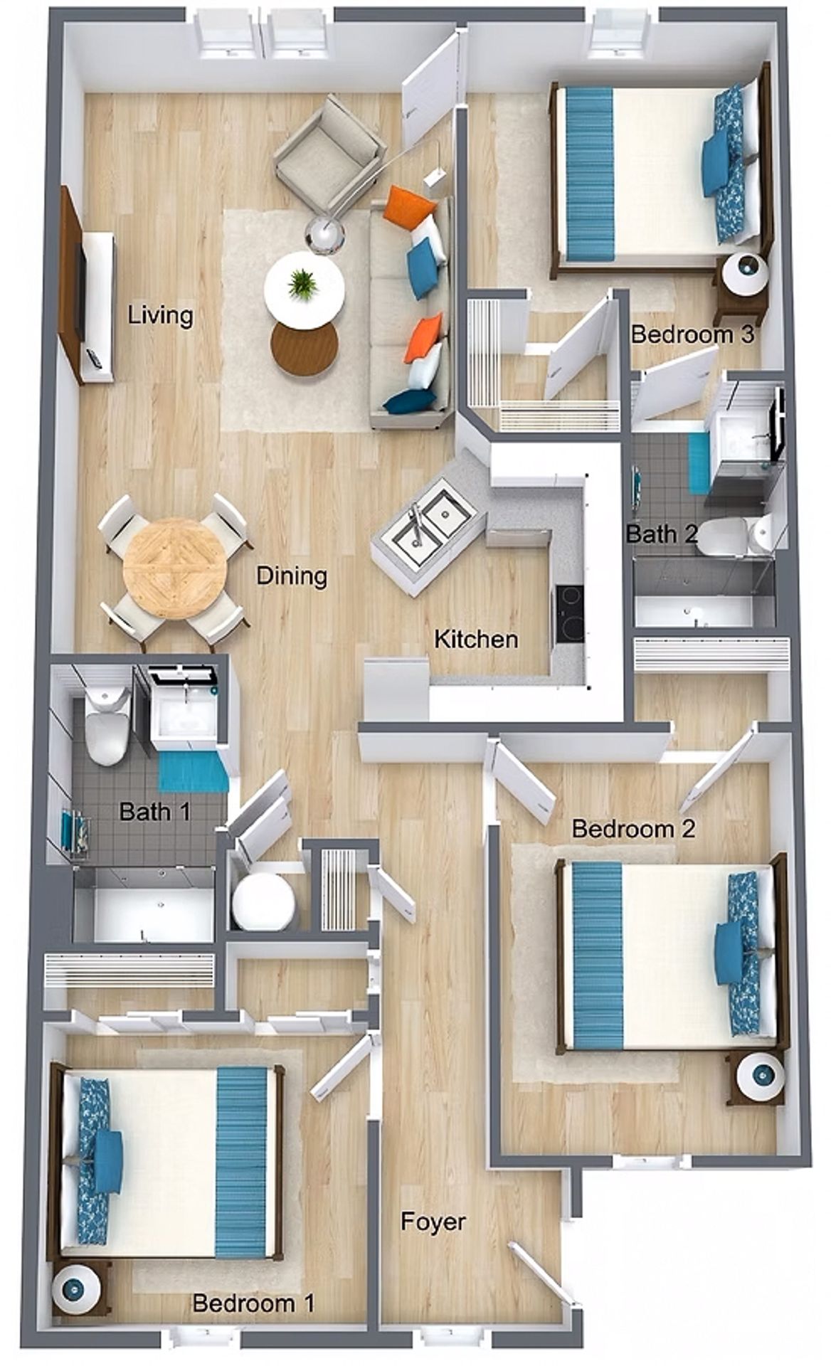 Conway Apartment: 321 Patriots Hollow Way