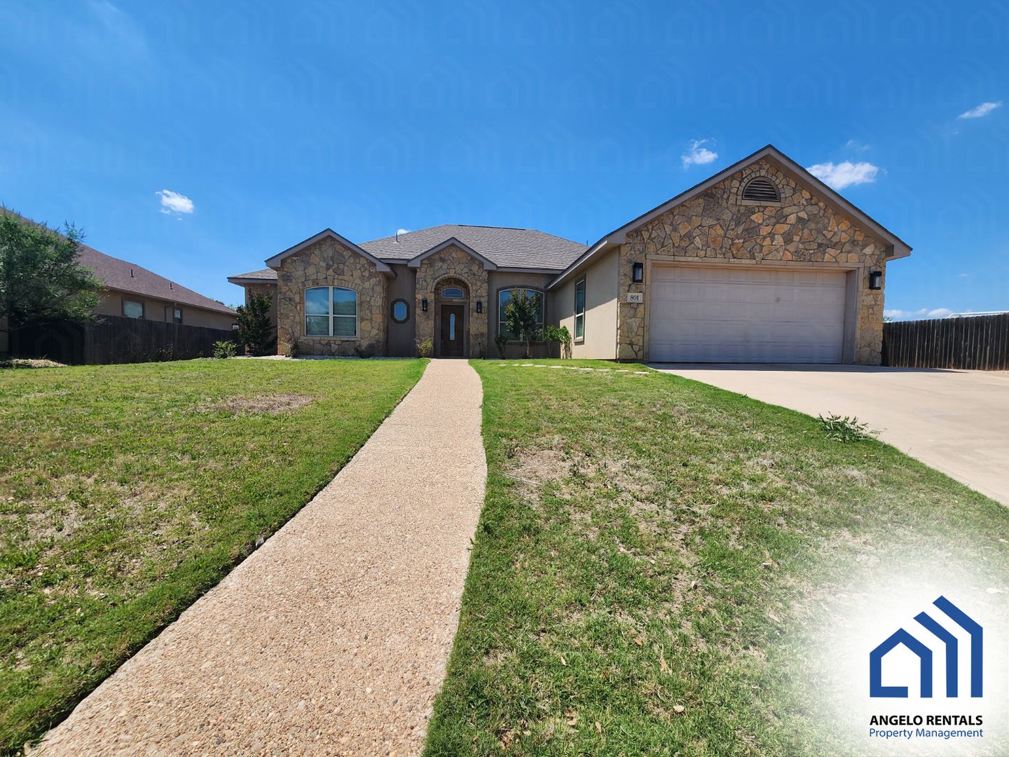San Angelo House: 801 Hunters Glen Rd.