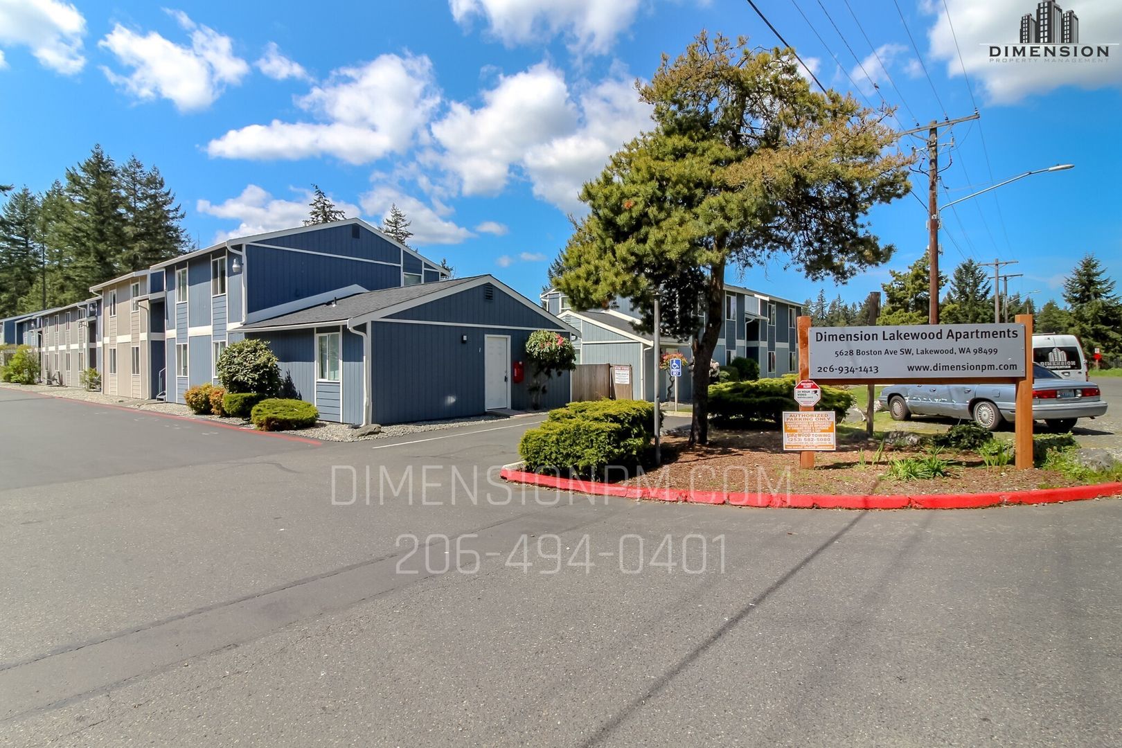 Lakewood Apartment: 5628 Boston Avenue SW