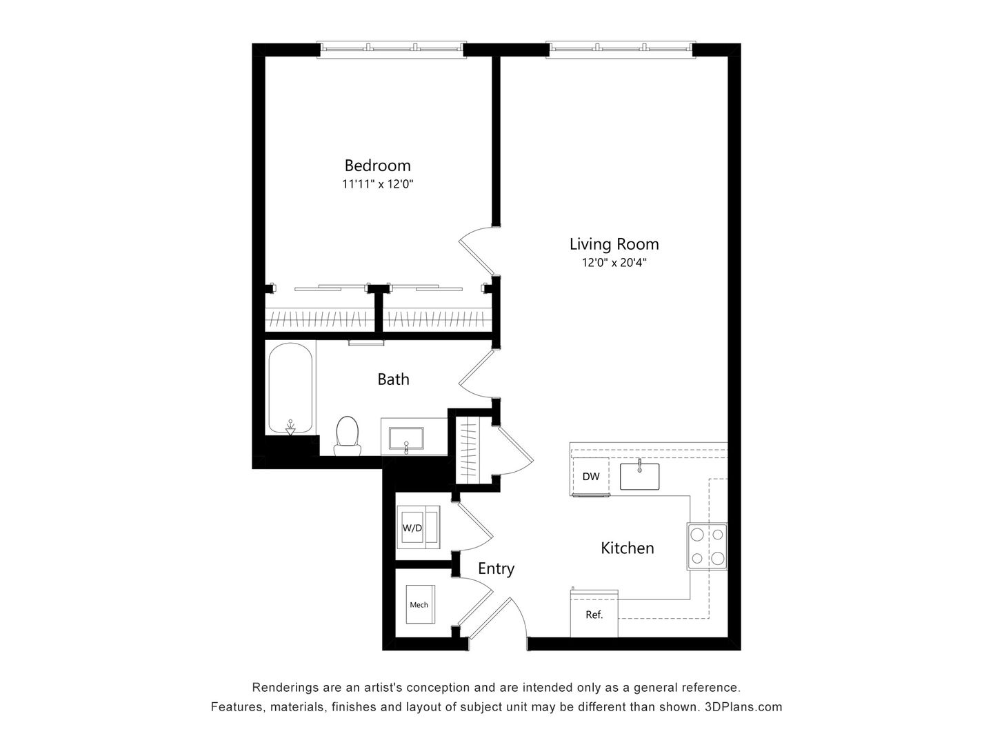 Norwalk Apartment: 1 Cemetery Street