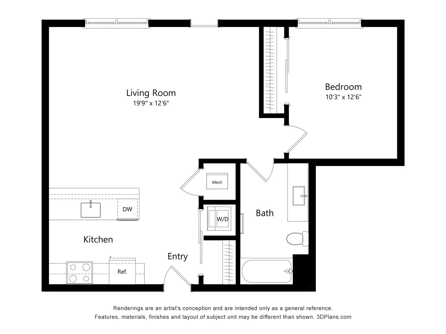Norwalk Apartment: 1 Cemetery Street