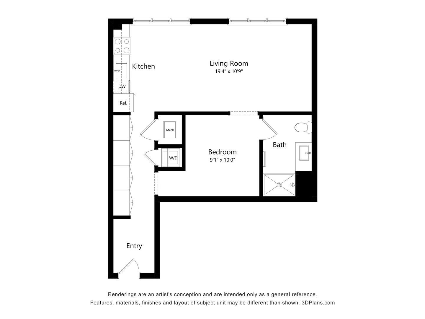 Norwalk Apartment: 1 Cemetery Street