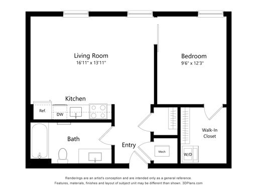 Ardea Pointe Luxury Apartments - Unit 326; 1BR/1BA – photo 1