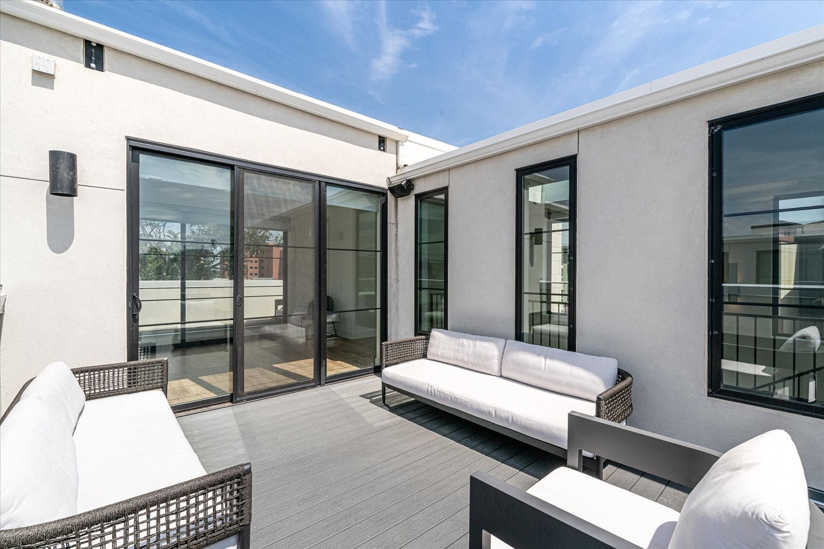 Roof deck at 4294 E 8th Place