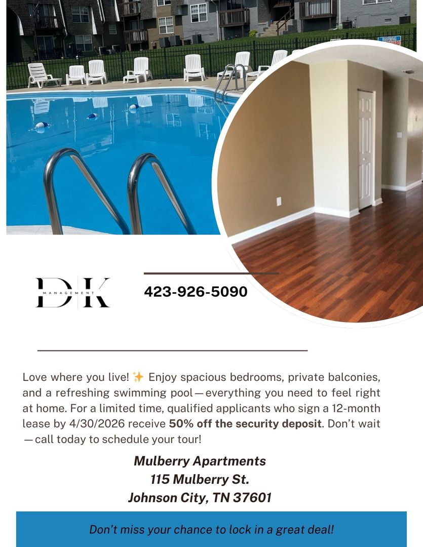 Johnson City Apartment: 115 Mulberry Dr.