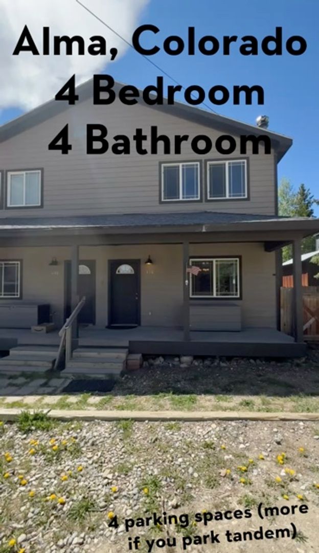Alma Apartment: 108 Buckskin St