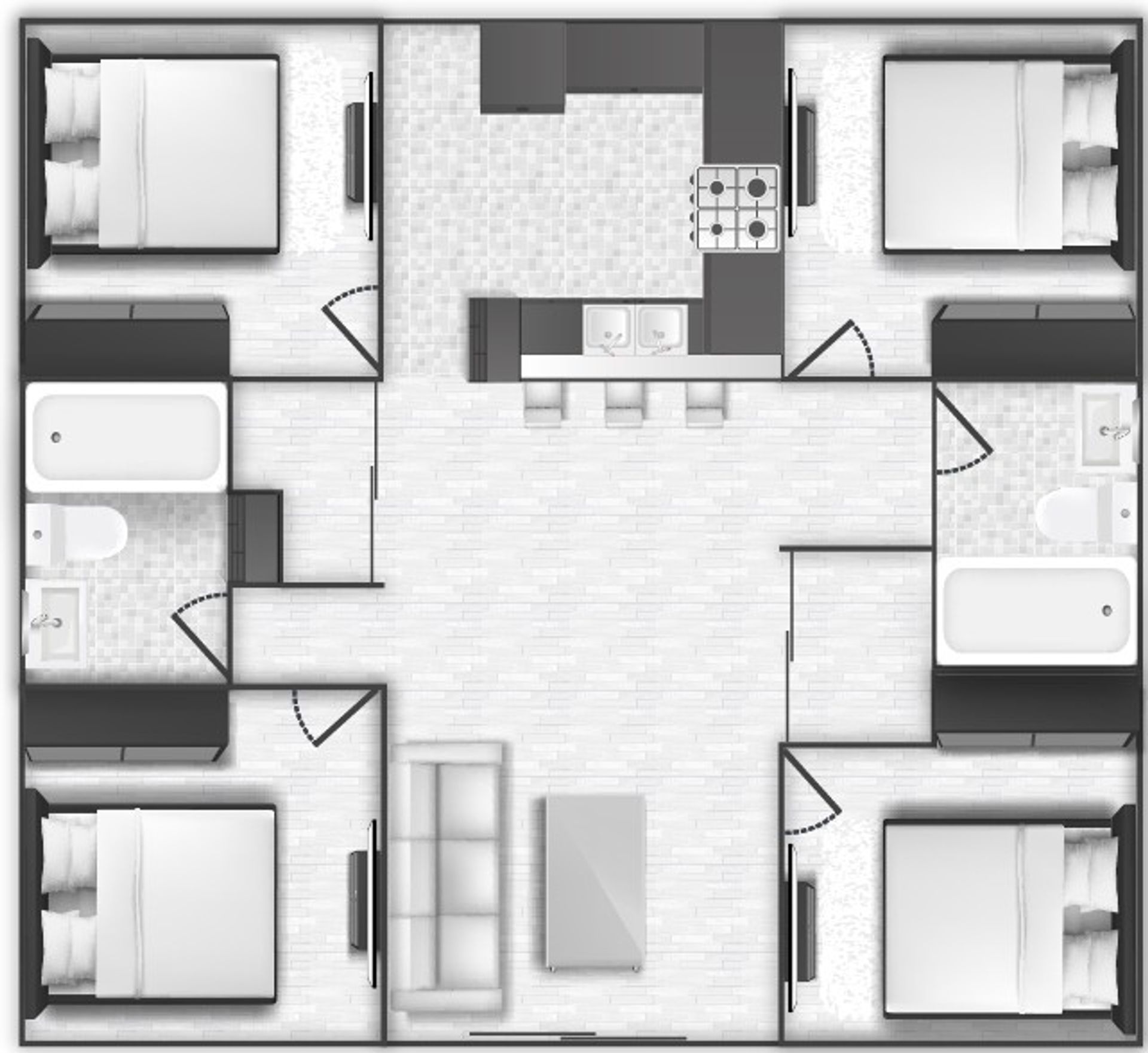 Waterloo Apartment: 6025 Donegal Cir